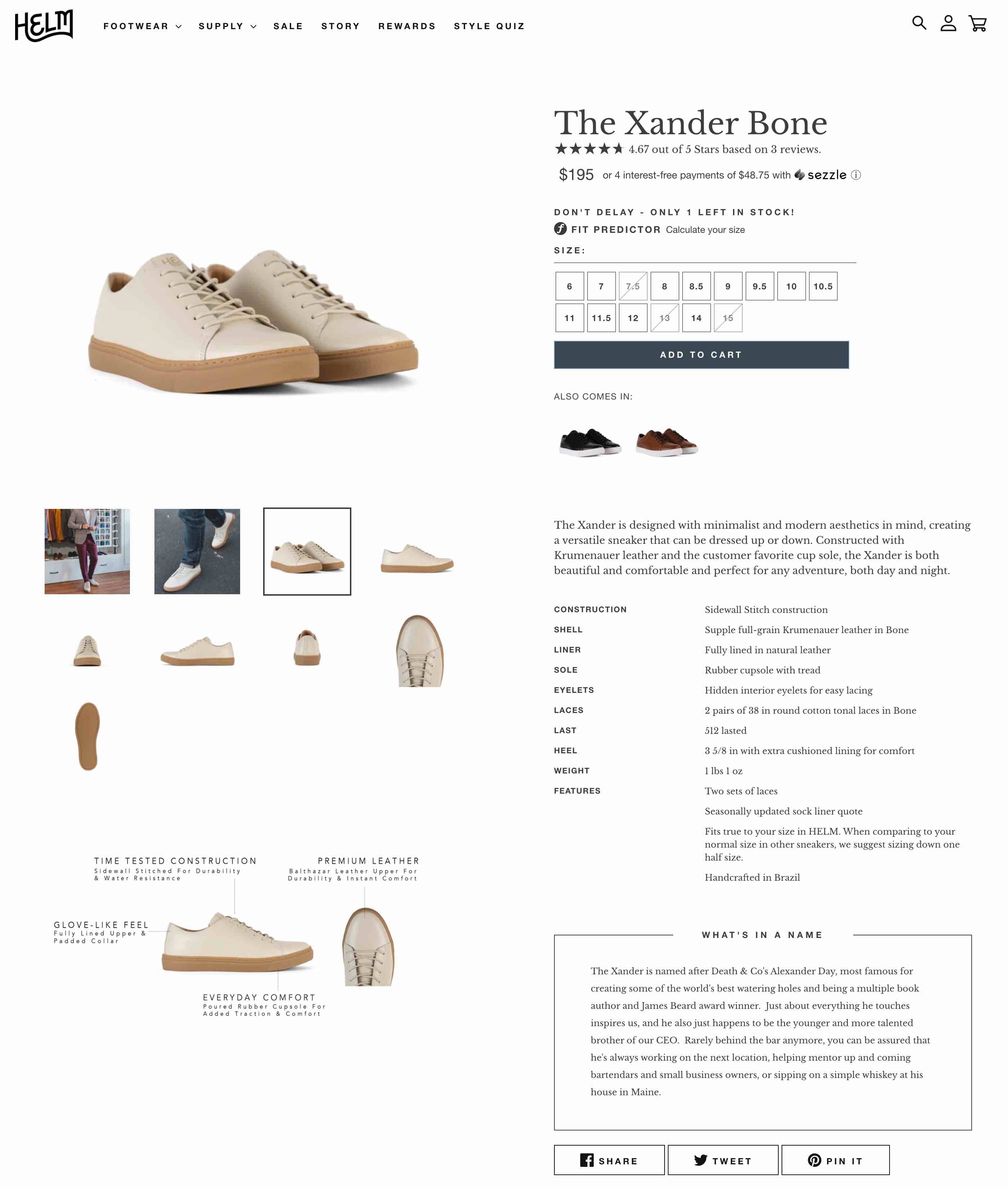 Product Page Shopify