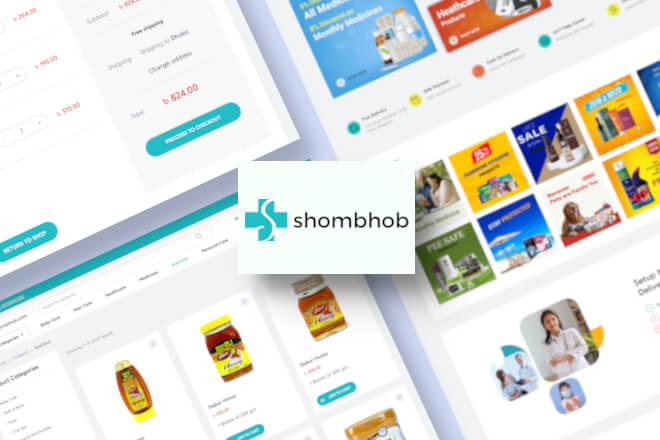 Ecommerce store and mobile app for Pharmacy