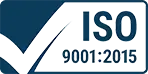 ISO 9001 2015 certification logo