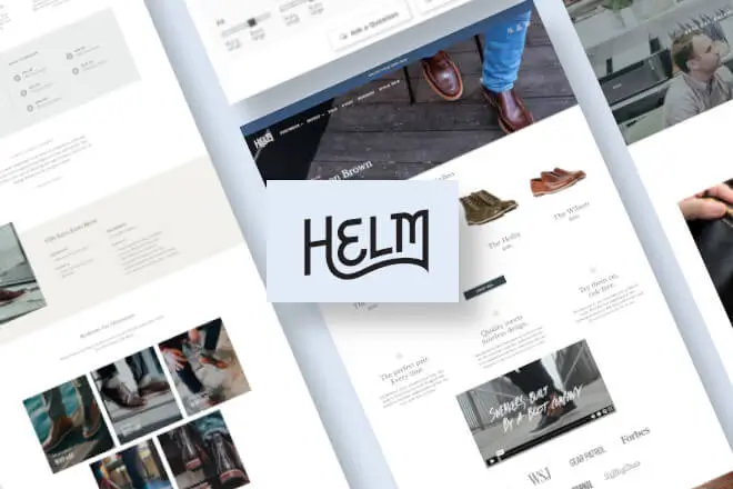 HELM BOOTS - Ecommerce